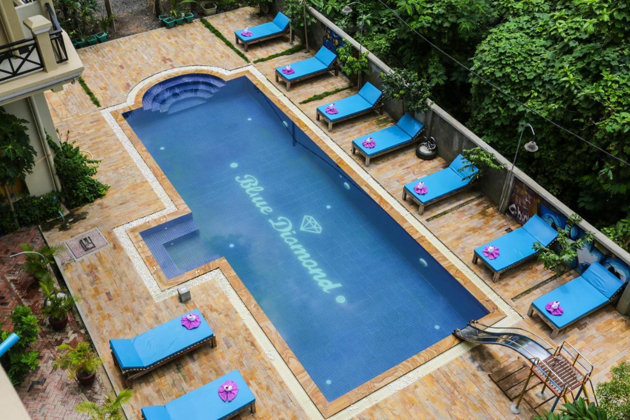 Blue Diamond Hostel Battambang Eksteriør bilde