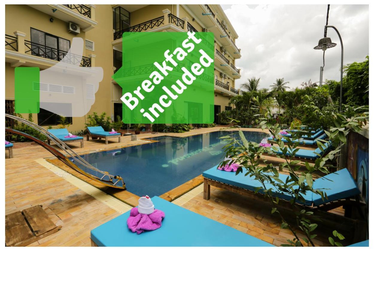 Blue Diamond Hostel Battambang Eksteriør bilde
